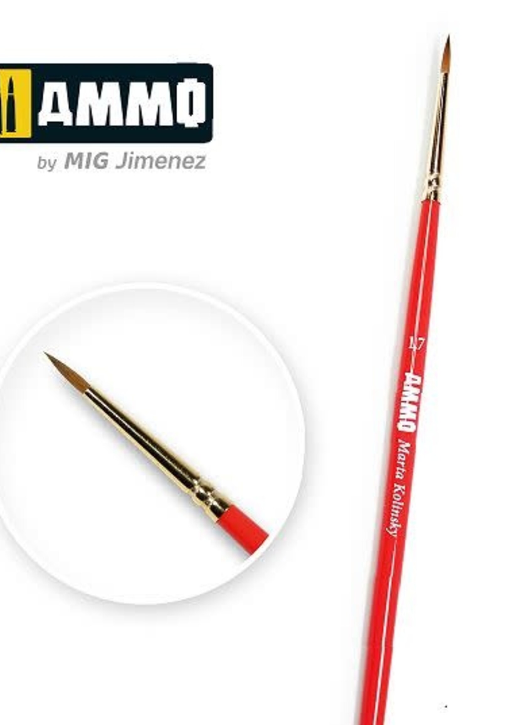 AMMO MIG AMMO MIG 8713MARTA KOLINSKY BRUSH NO. 1.7