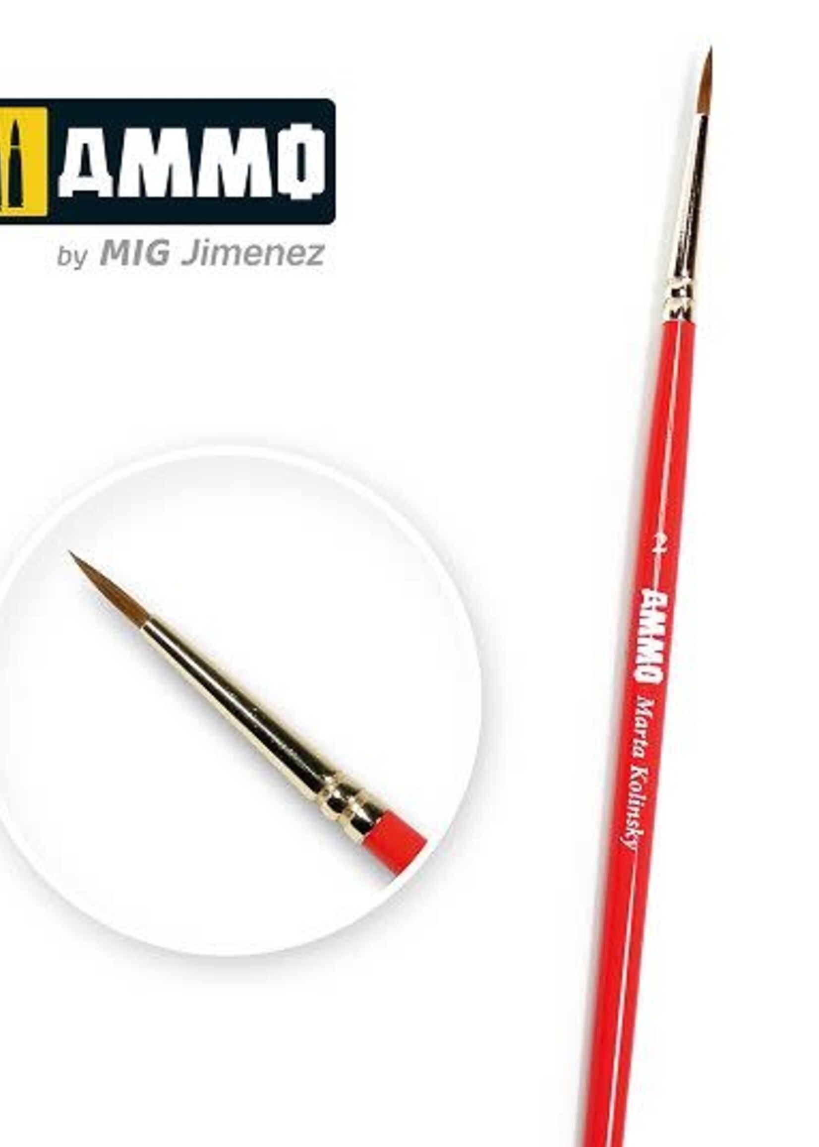 AMMO MIG AMMO MIG 8714MARTA KOLINSKY BRUSH NO. 2