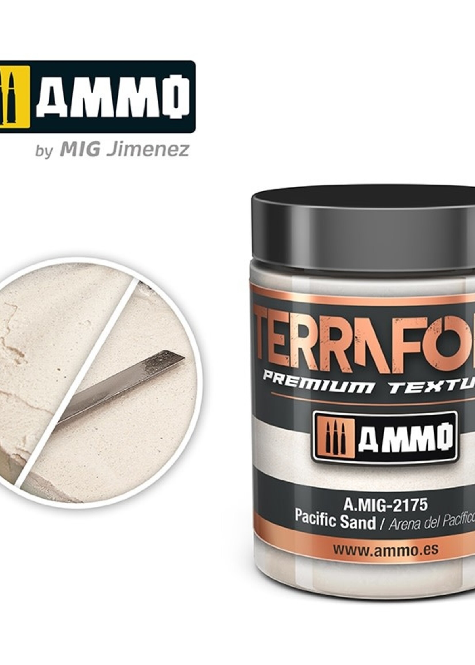 AMMO MIG AMMO MIG 2175 TERRAFORM PACIFIC SAND JAR 100 ML