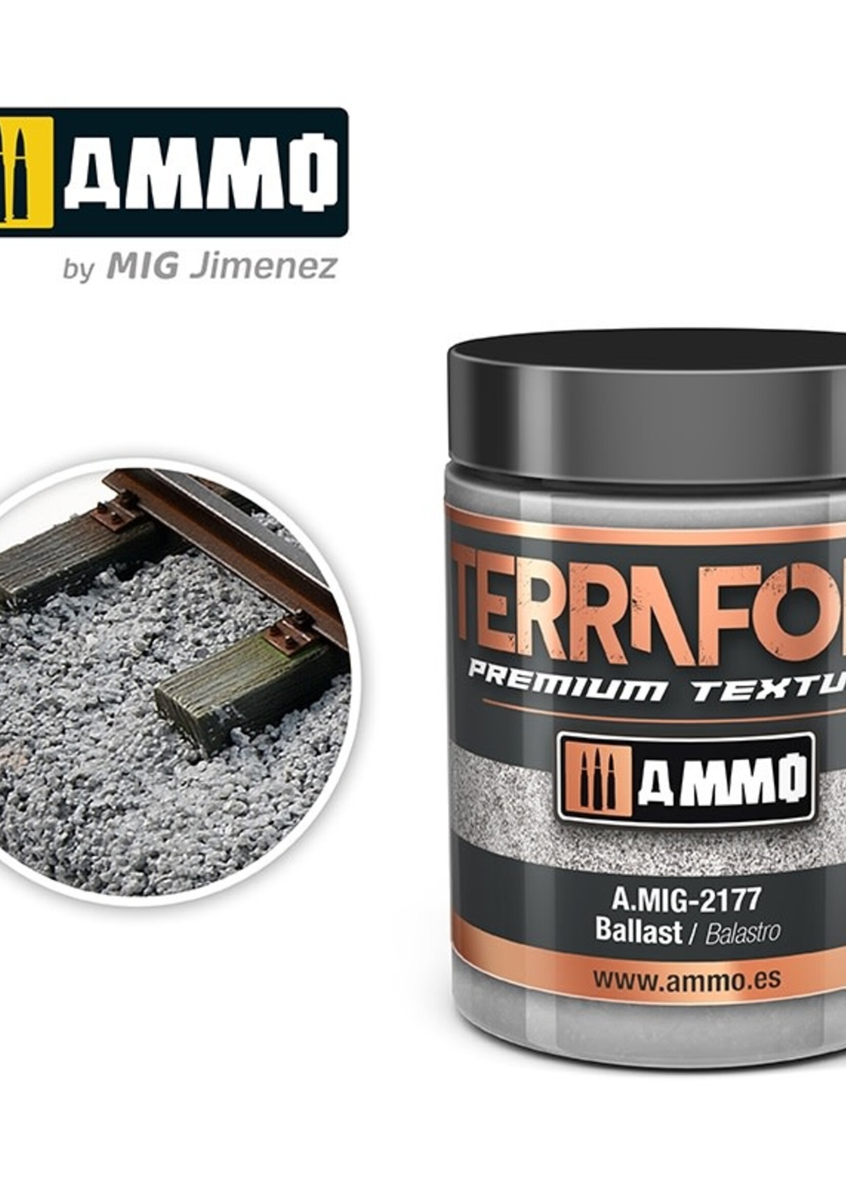 AMMO MIG AMMO MIG 2177 TERRAFORM BALLAST JAR 100 ML