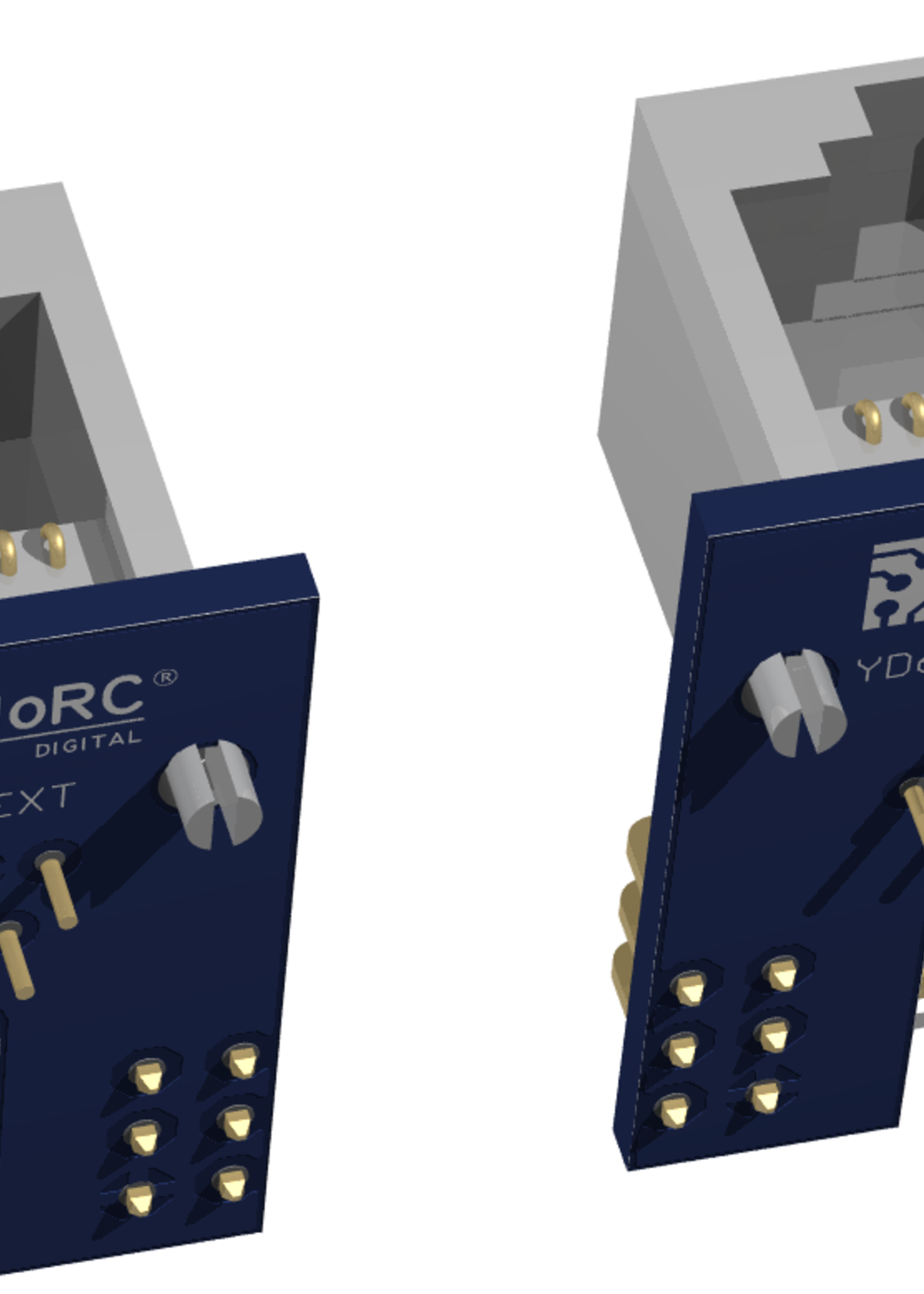 YaMoRC YaMoRC YD6902 ES-EXT 1 set ES-Link to RJ45 Adapters