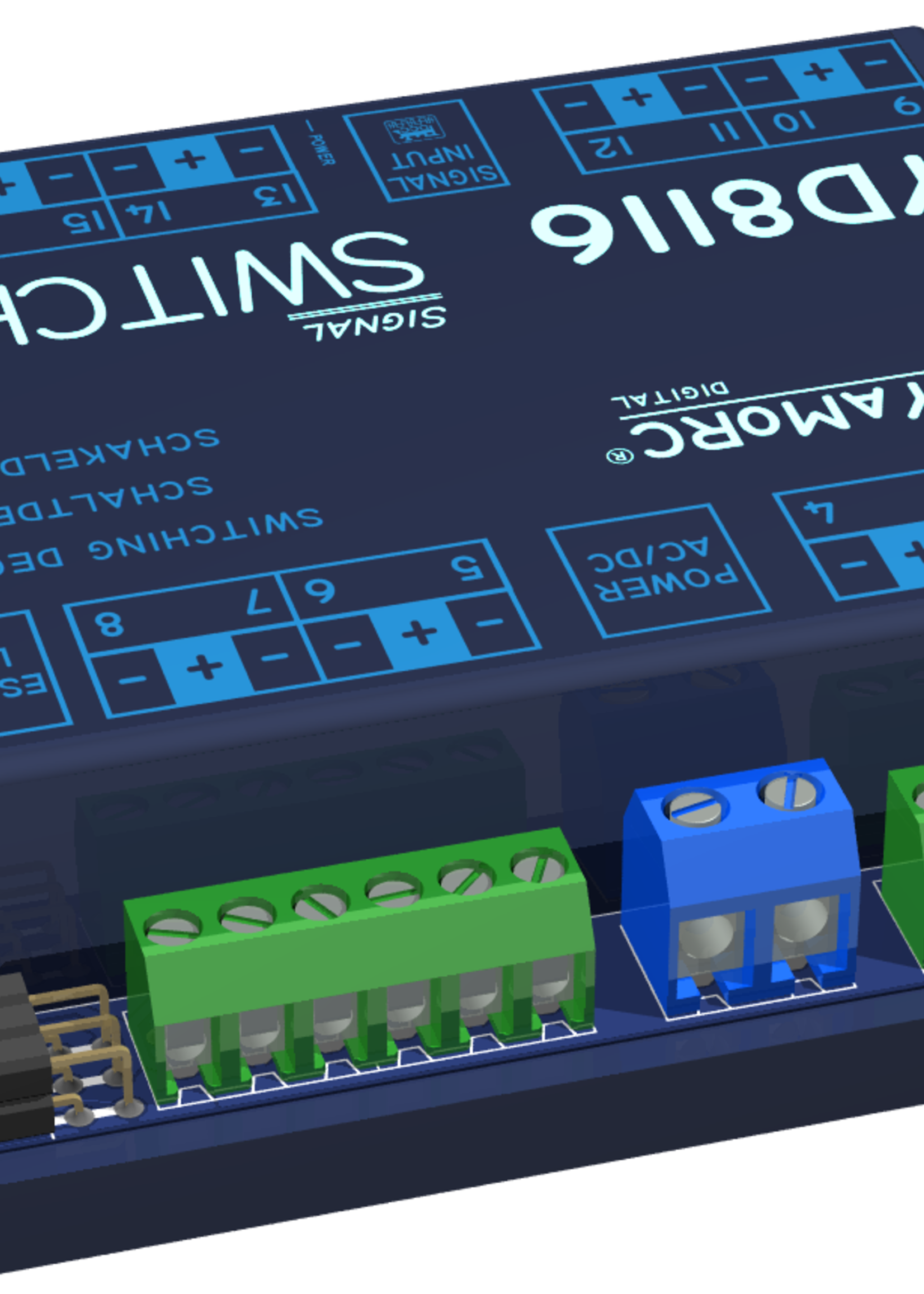 YaMoRC YaMoRC YD8116 Signal and light decoder