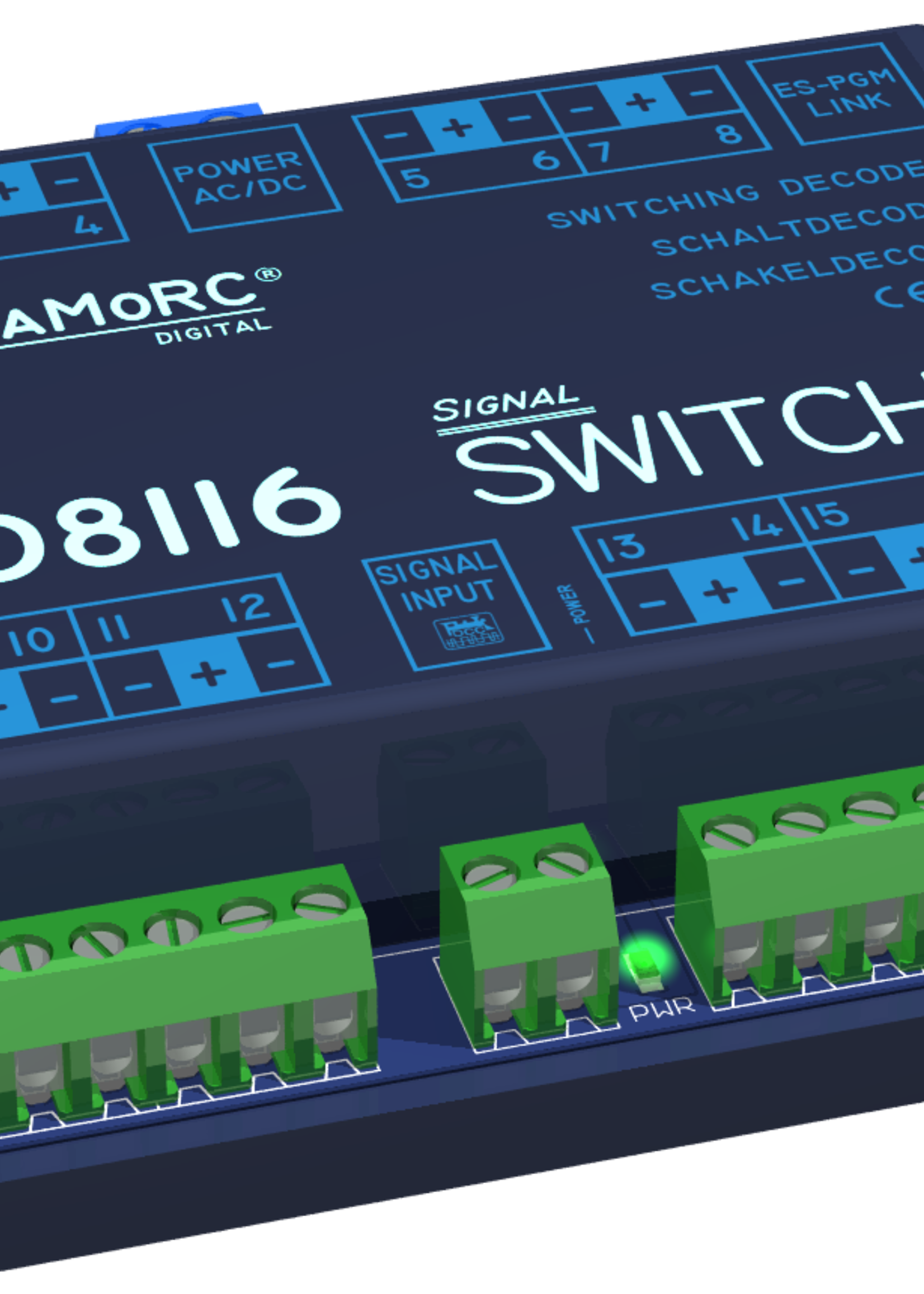 YaMoRC YaMoRC YD8116 Signal- und Licht-Decoder