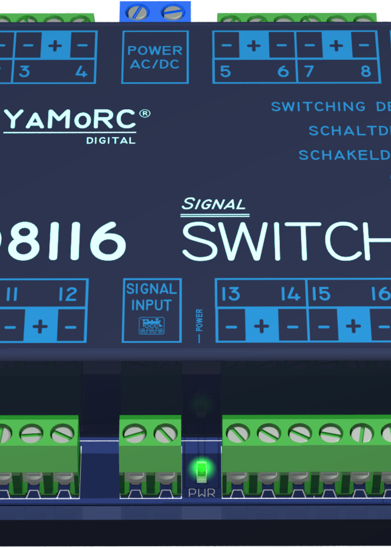 YaMoRC YaMoRC YD8116 Signal- und Licht-Decoder