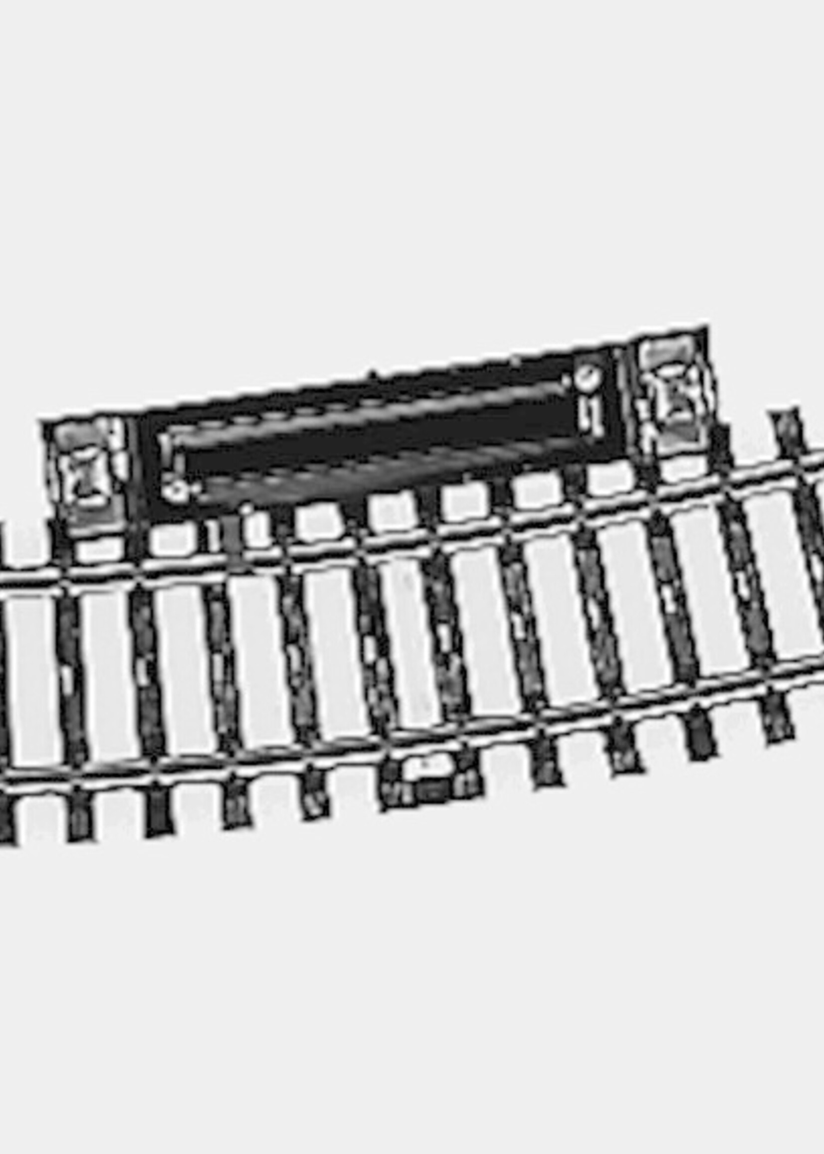 Marklin MÄRKLIN 2239 Schaltgleis r424,6mm,15 Gr.