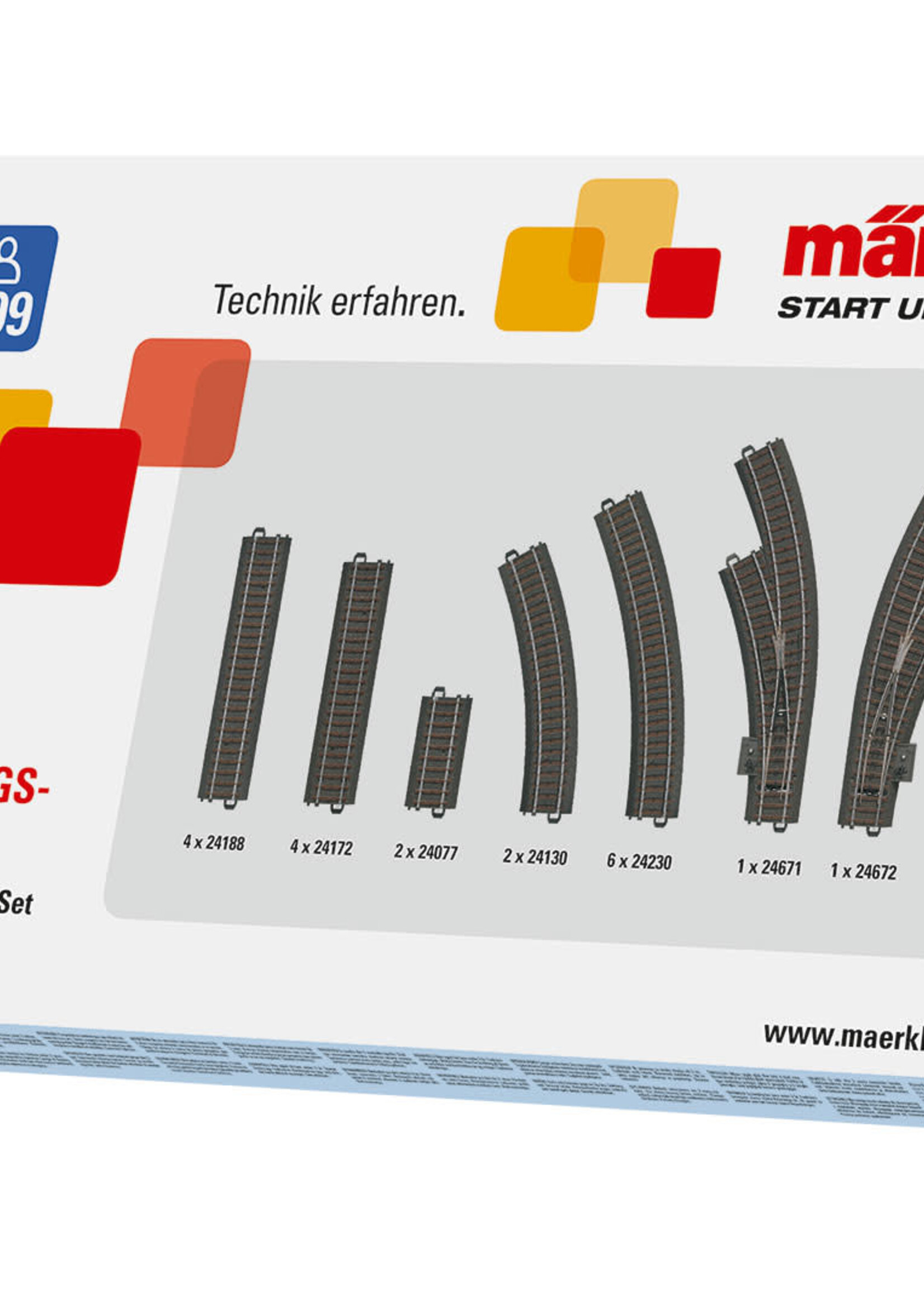 Marklin MÄRKLIN 24904 C-Gleis Ergänzungspackung C4