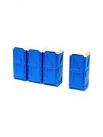 N-Train Blauwe draagbare toiletten (211038)