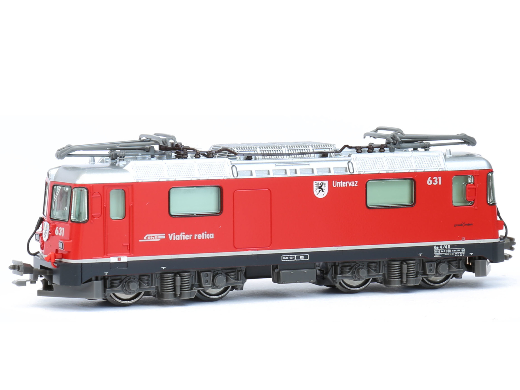 KATO KATO 7074047 Ge4/4 II Untervaz #631 Rhätische Bahn Mehrzwecklokomotive  N