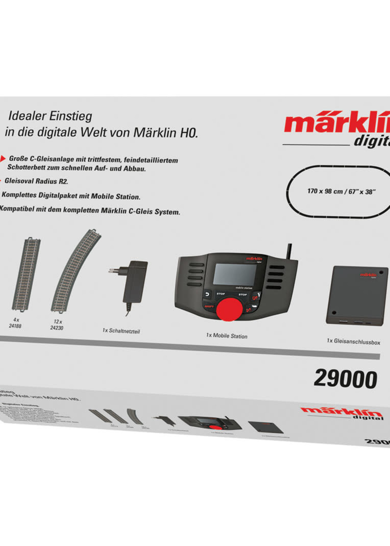 Marklin MÄRKLIN 29000 Digital entry set with MS2