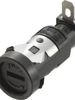TRU COMPONENTS Zekeringhouder buiszekering 5x20mm inbouw