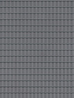 Auhagen AU52426 1 Dekorplatte Dachpfanne dunkelgrau lose 100x200 mm