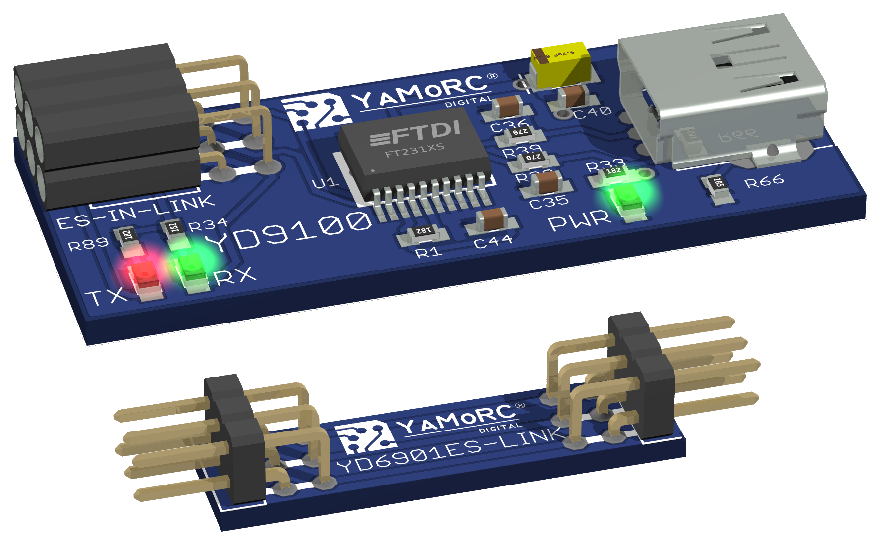 YaMoRC YD9100 USB Configuration Module