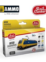 AMMO MIG AMMO MIG R-1001 DUTCH LOCOMOTIVES EP IV-V 15ML 6 JARS