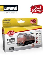AMMO MIG AMMO MIG R-1004 GERMAN DR LOCOMOTIVES EP IV 15ML 6 JARS