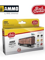 AMMO MIG AMMO MIG R-1011 GERMAN FREIGHT CARS 15ML 6 JARS