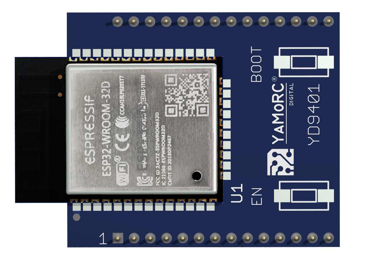 YaMoRC YD9401 Netzwerk-Upgrade-Modul für Digikeijs DR5000