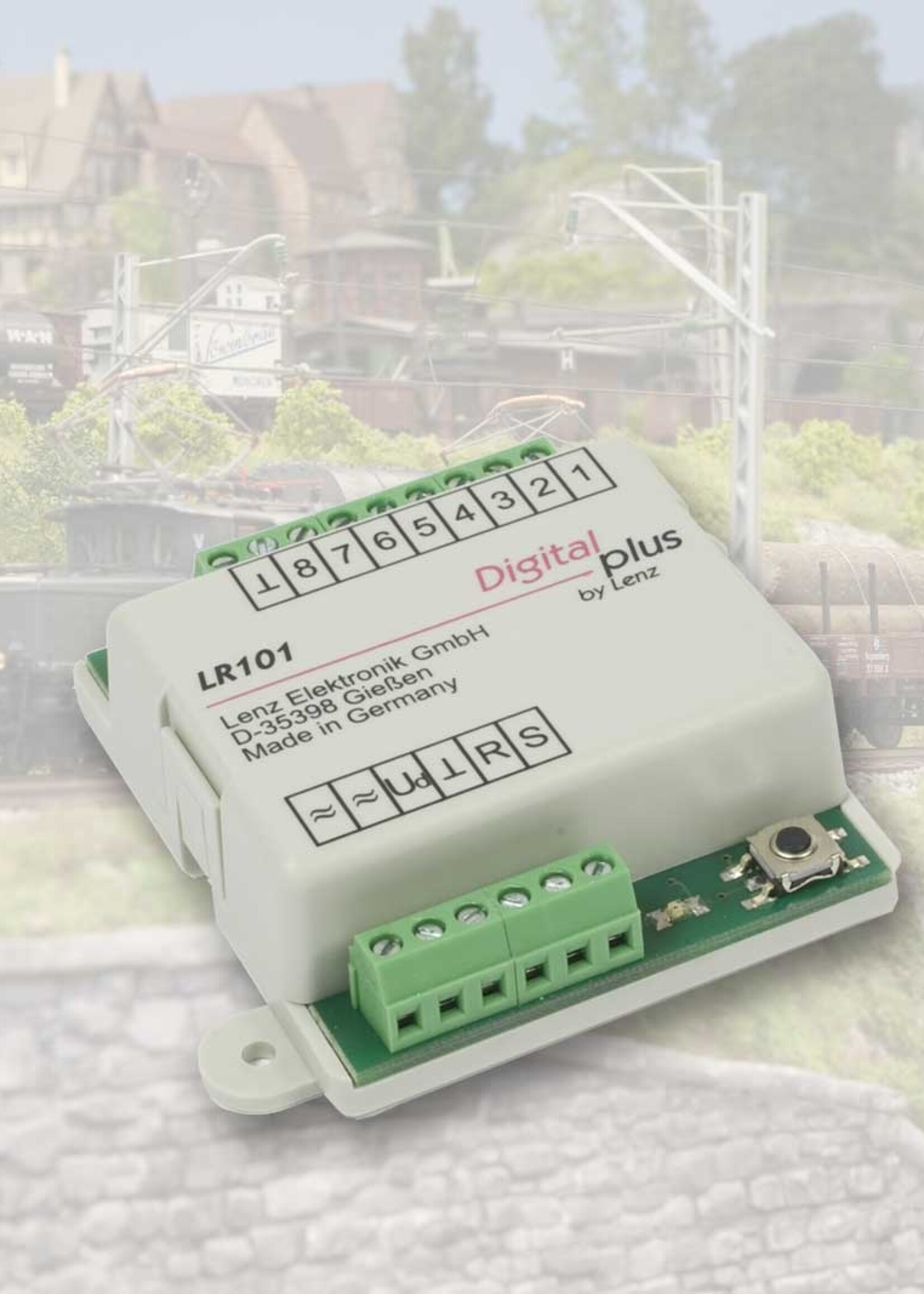 Lenz Elektronic Lenz Elektronic LZ11201 LR101 RÜCKMELDEBAUSTEIN M. 8 MELDEEING.