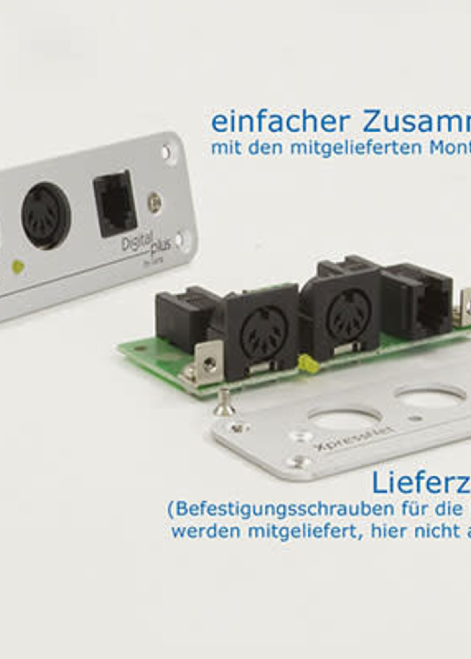 Lenz Elektronic Lenz Elektronic LZ80152 LA152 ADAPTER INCL. FRONTPLATTE