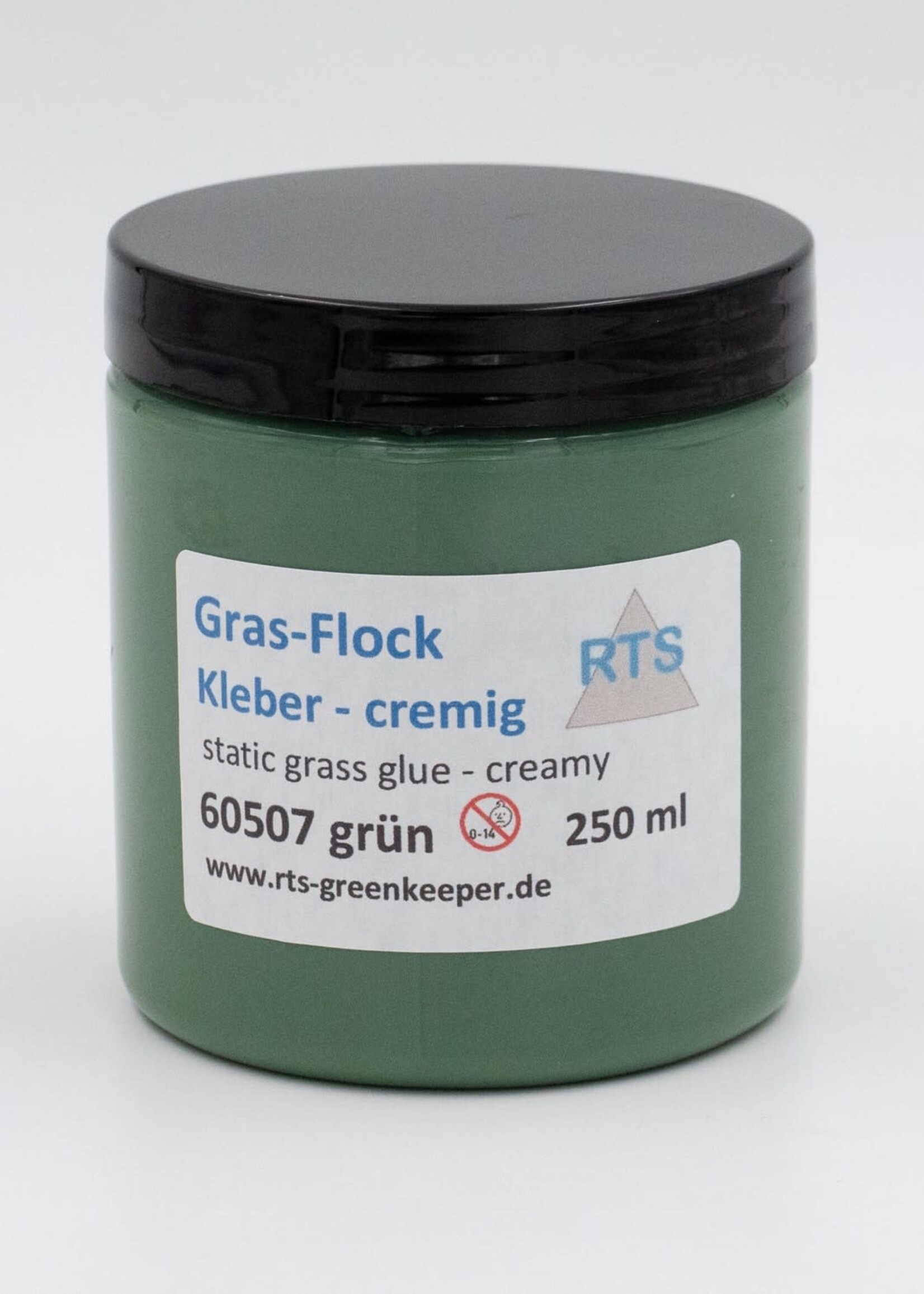 RTS Greenkeeper RTS 60507  Gras-Flock Kleber cremig 250 ml grün