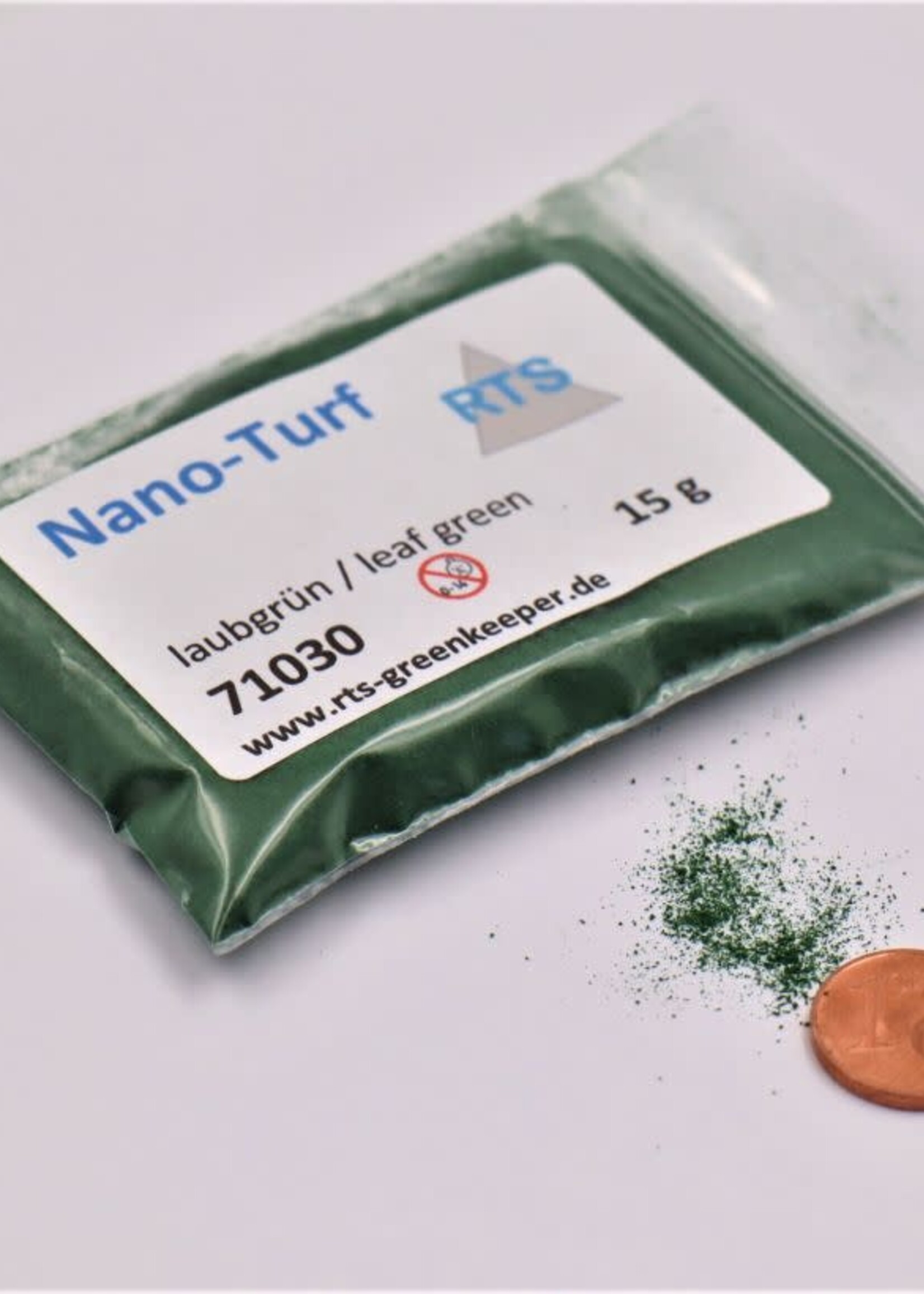 RTS Greenkeeper RTS 71030  Nano-Turf laubgrün - 15 g Beutel