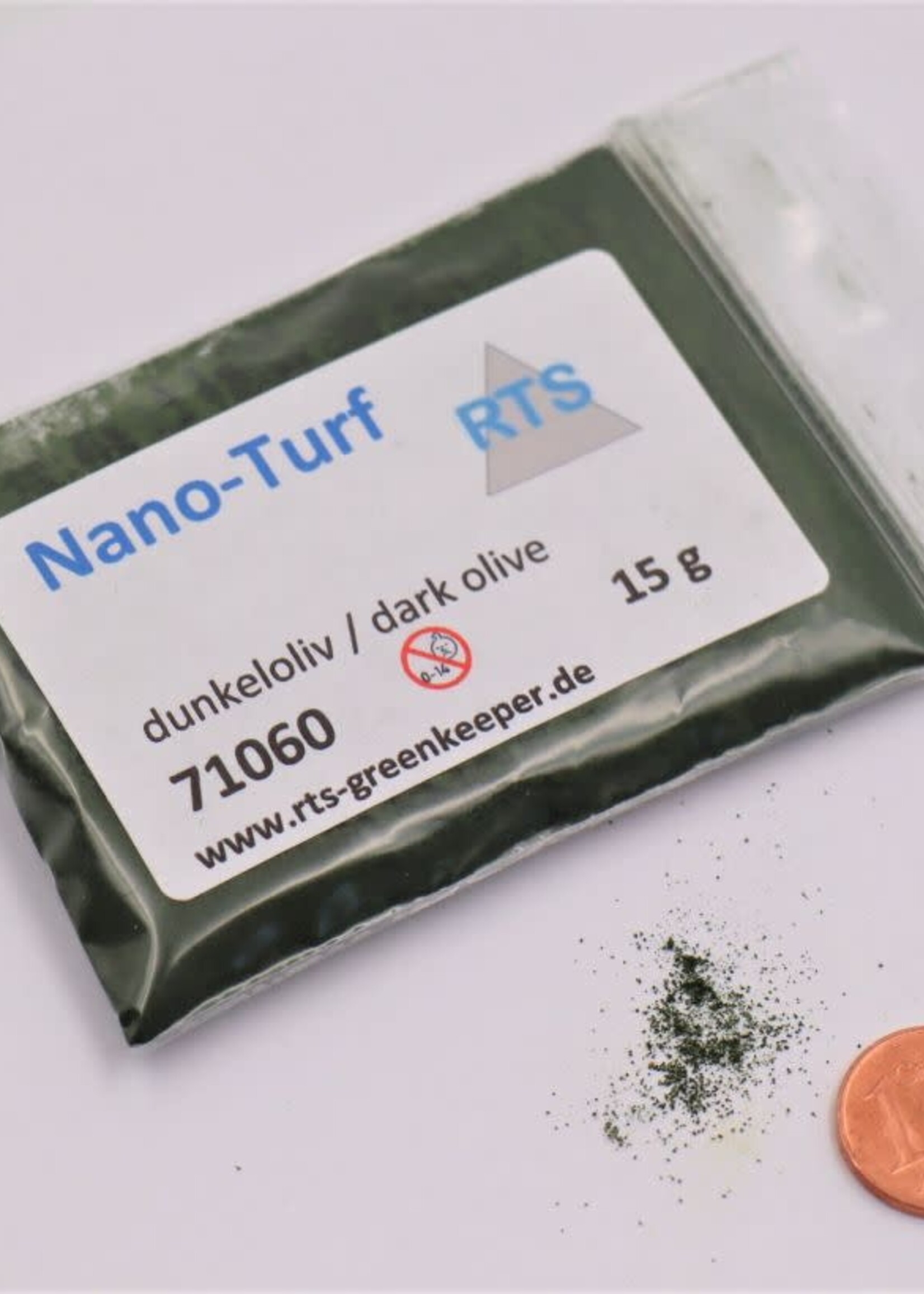 RTS Greenkeeper RTS 71060  Nano-Turf dunkelolive - 15 g Beutel