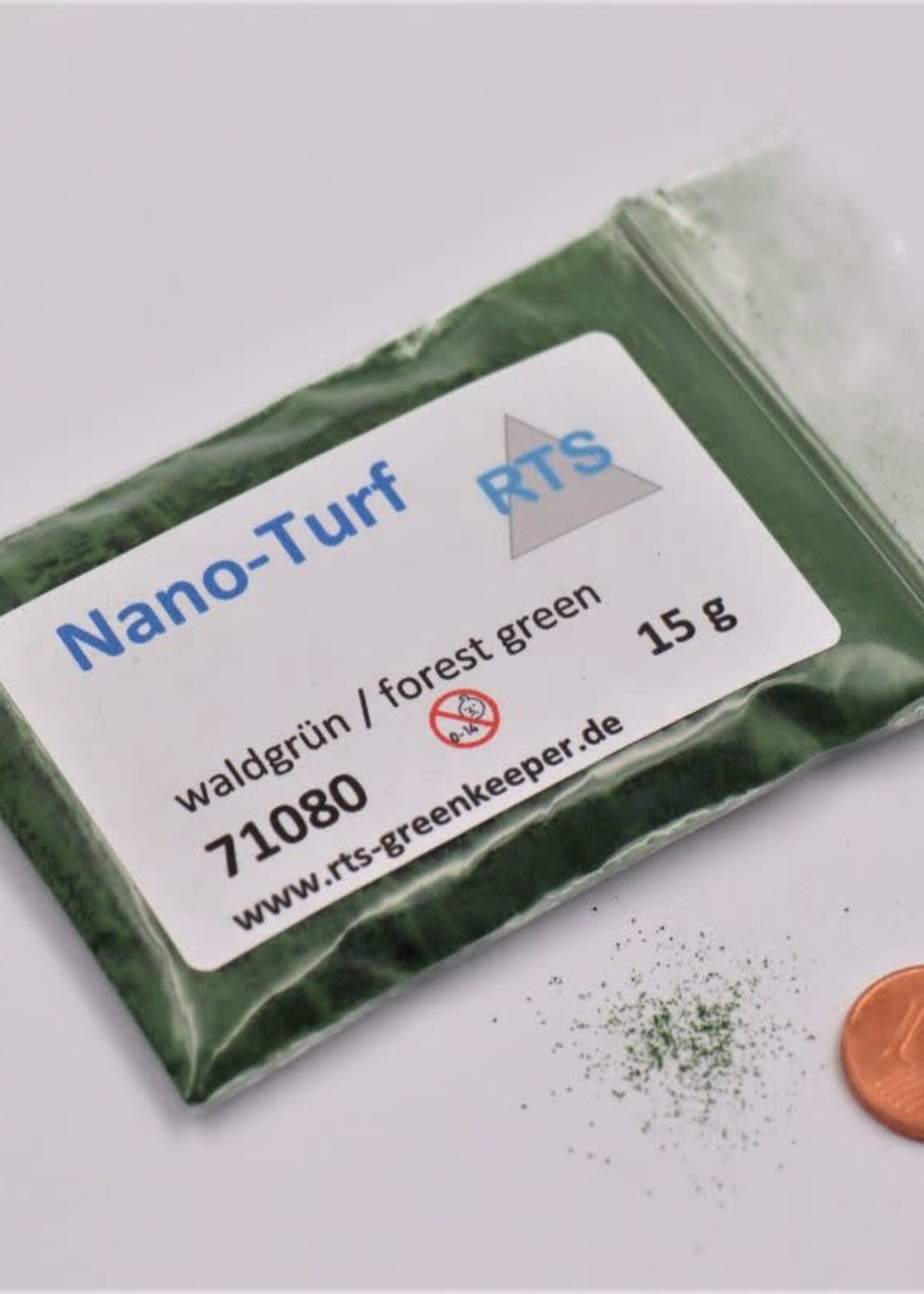 RTS Greenkeeper RTS 71080  Nano-Turf waldgrün - 15 g Beutel