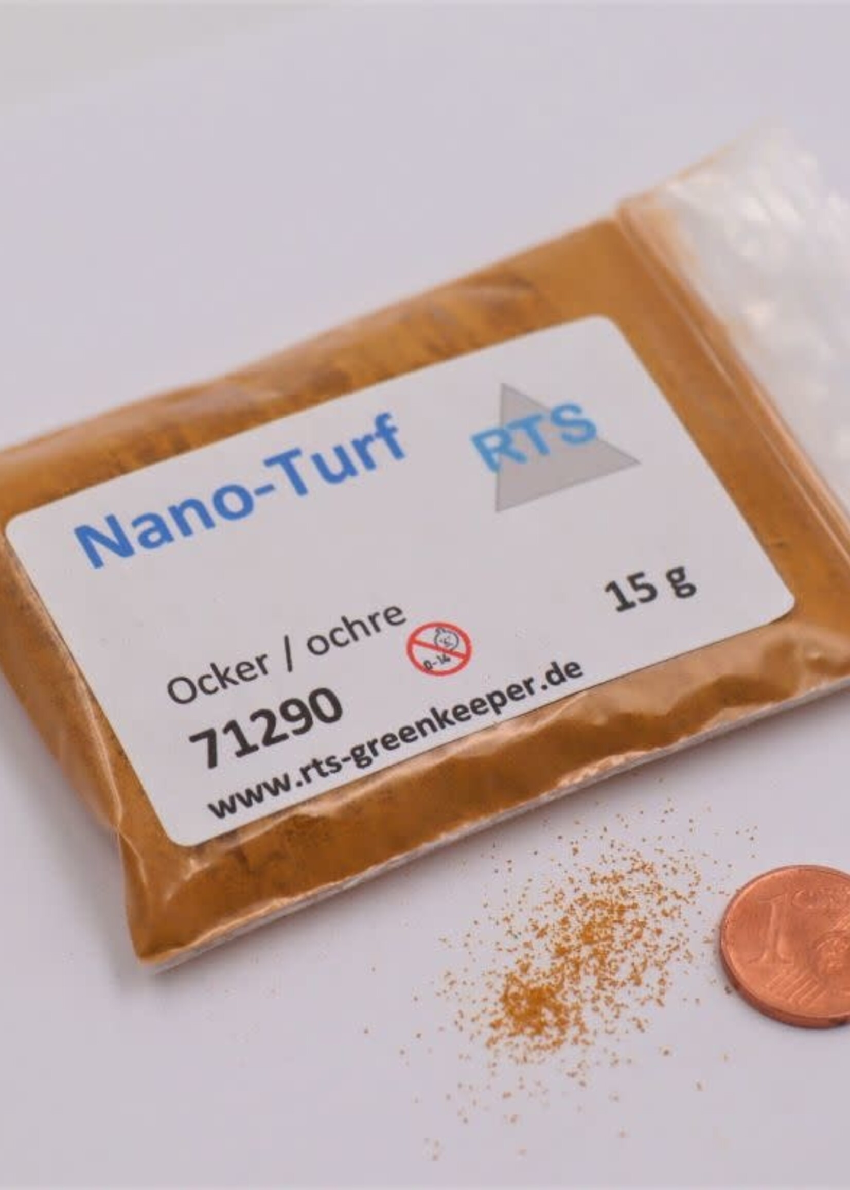RTS Greenkeeper RTS 71290  Nano-Turf ocker - 15 g Beutel