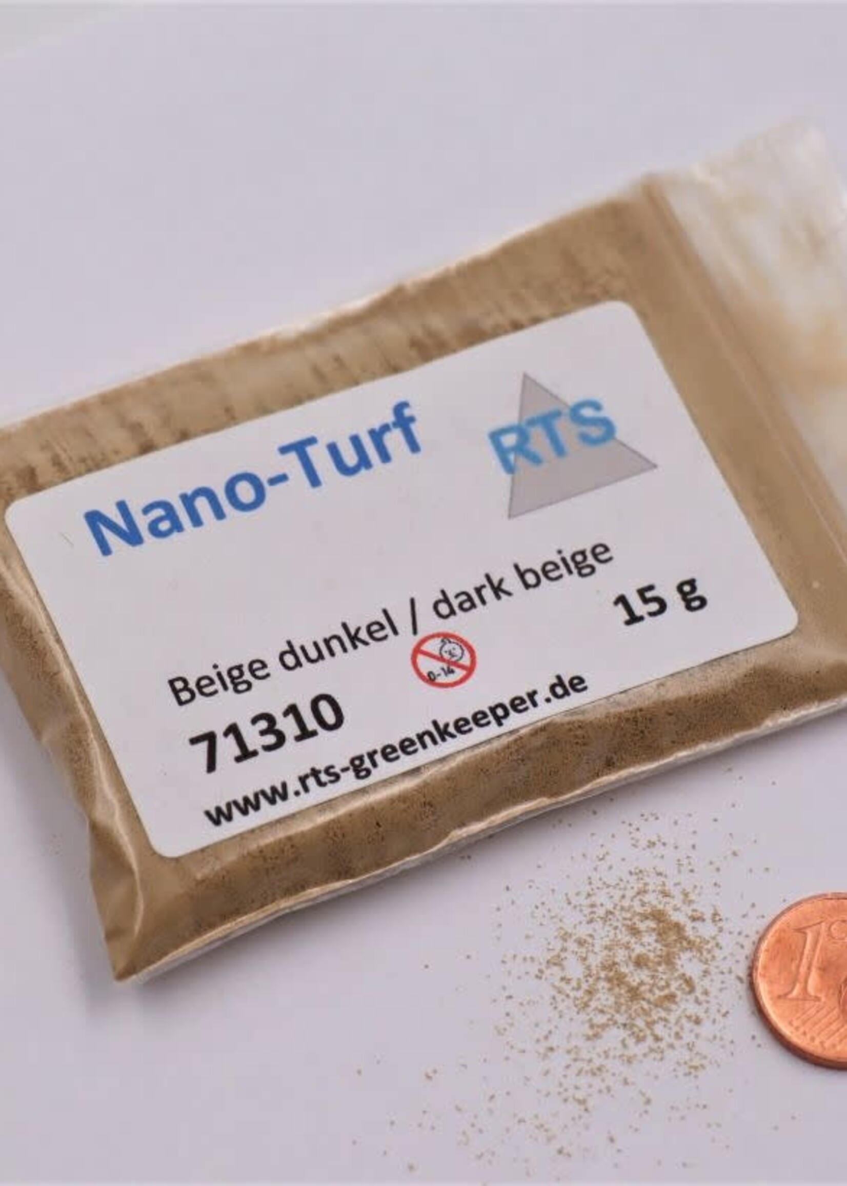 RTS Greenkeeper RTS 71310  Nano-Turf beige dunkel - 15 g Beutel