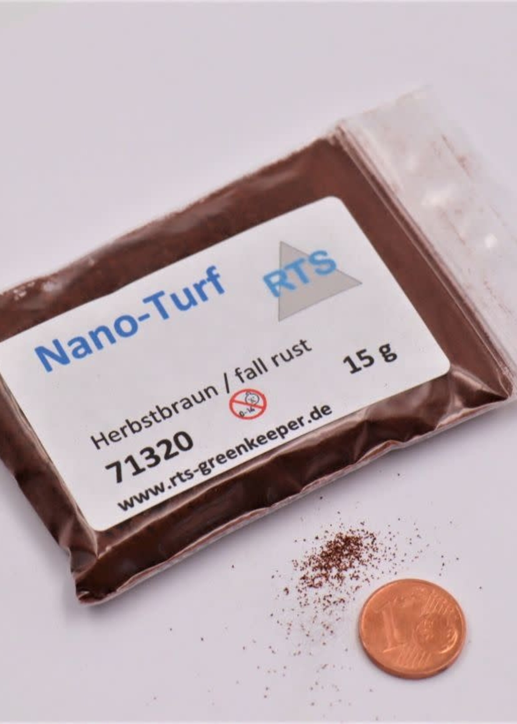 RTS Greenkeeper RTS 71320  Nano-Turf herbstbraun - 15 g Beutel