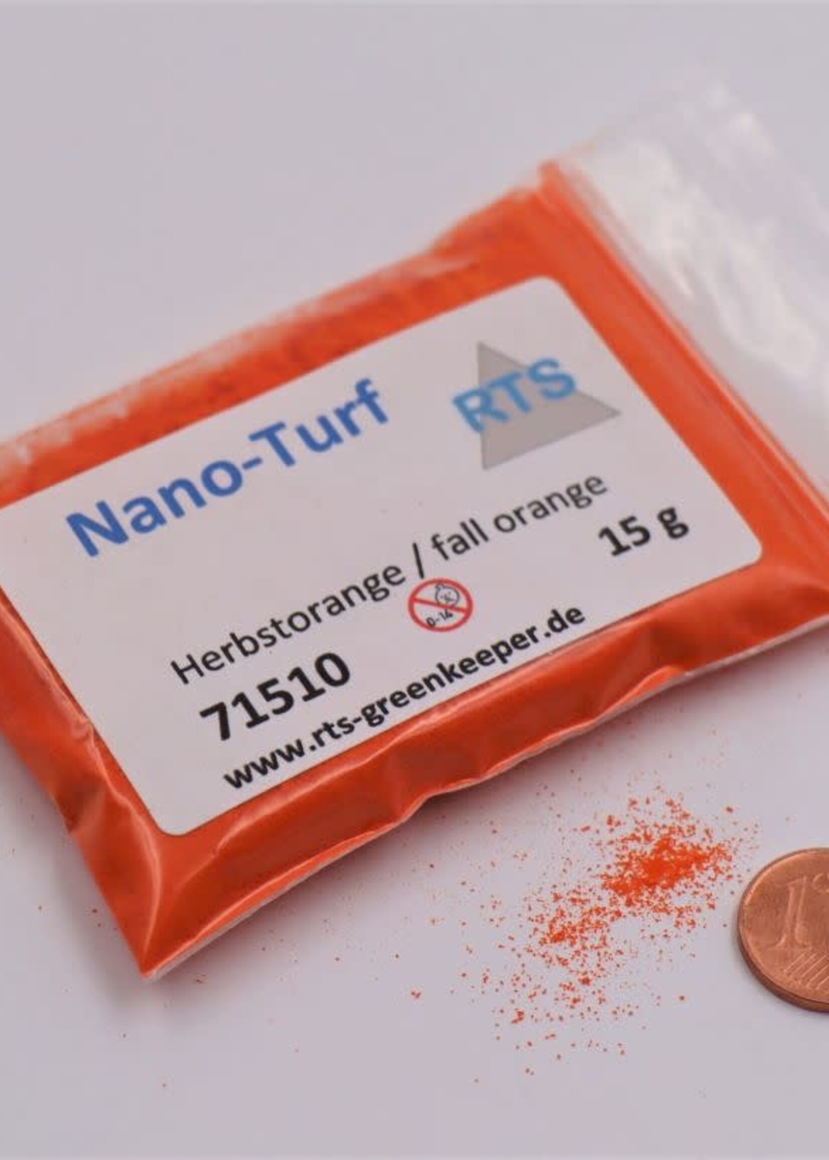 RTS Greenkeeper RTS 71510  Nano-Turf herbstorange - 15 g Beutel