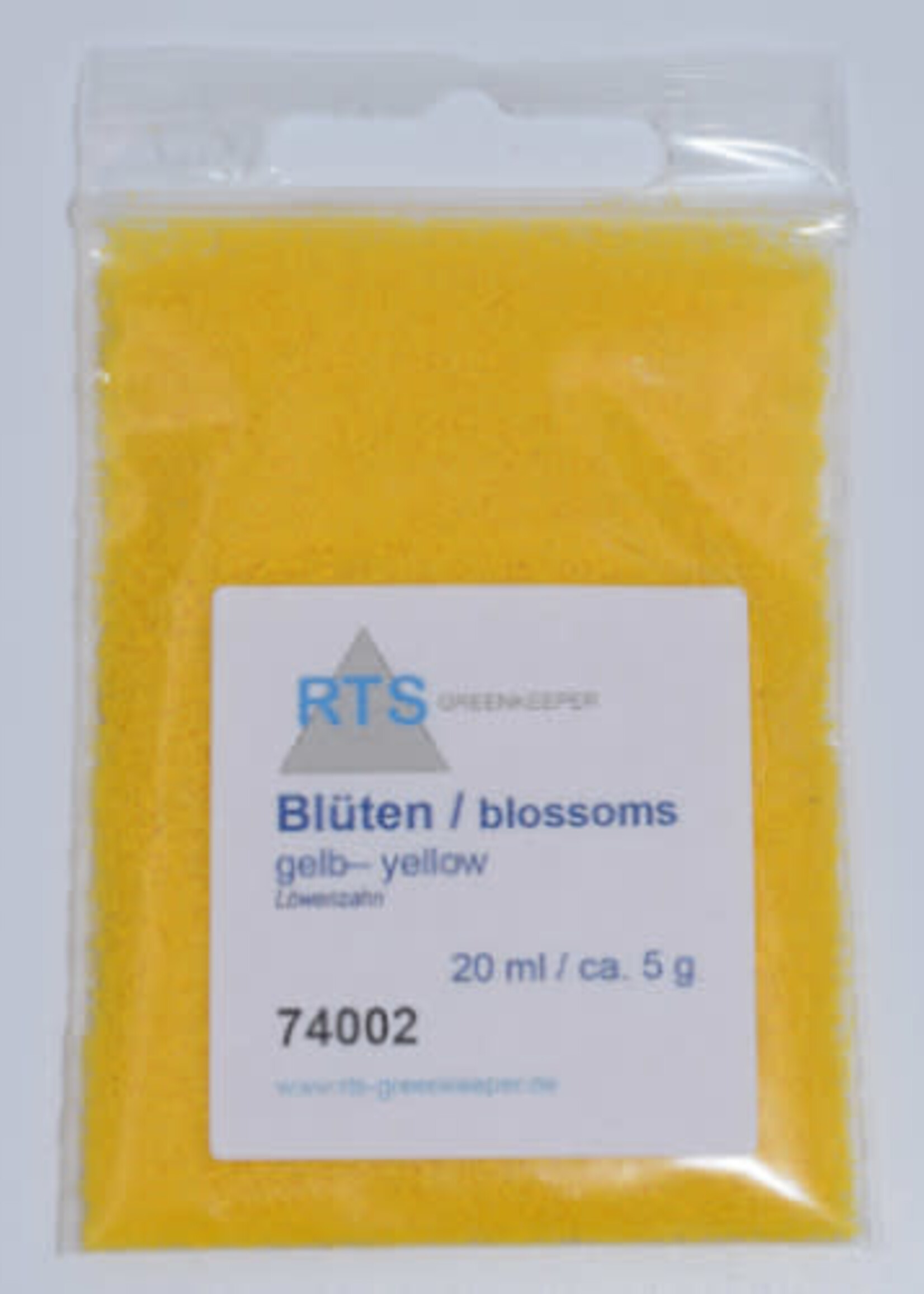 RTS Greenkeeper RTS 74002  Blüten gelb - 20 ml = ca. 5 g