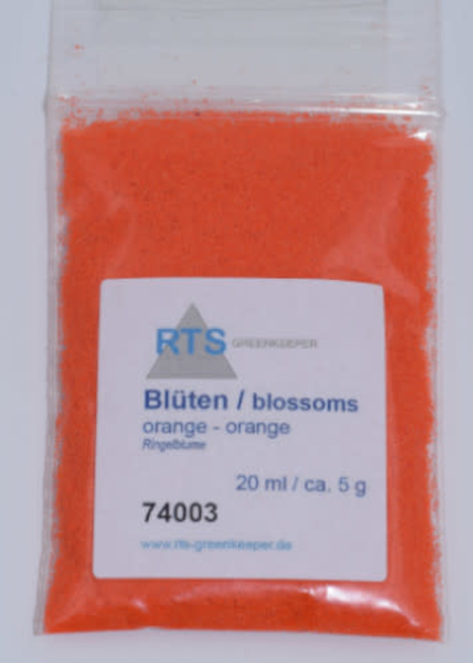 RTS Greenkeeper RTS 74003  Blüten orange - 20 ml = ca. 5 g