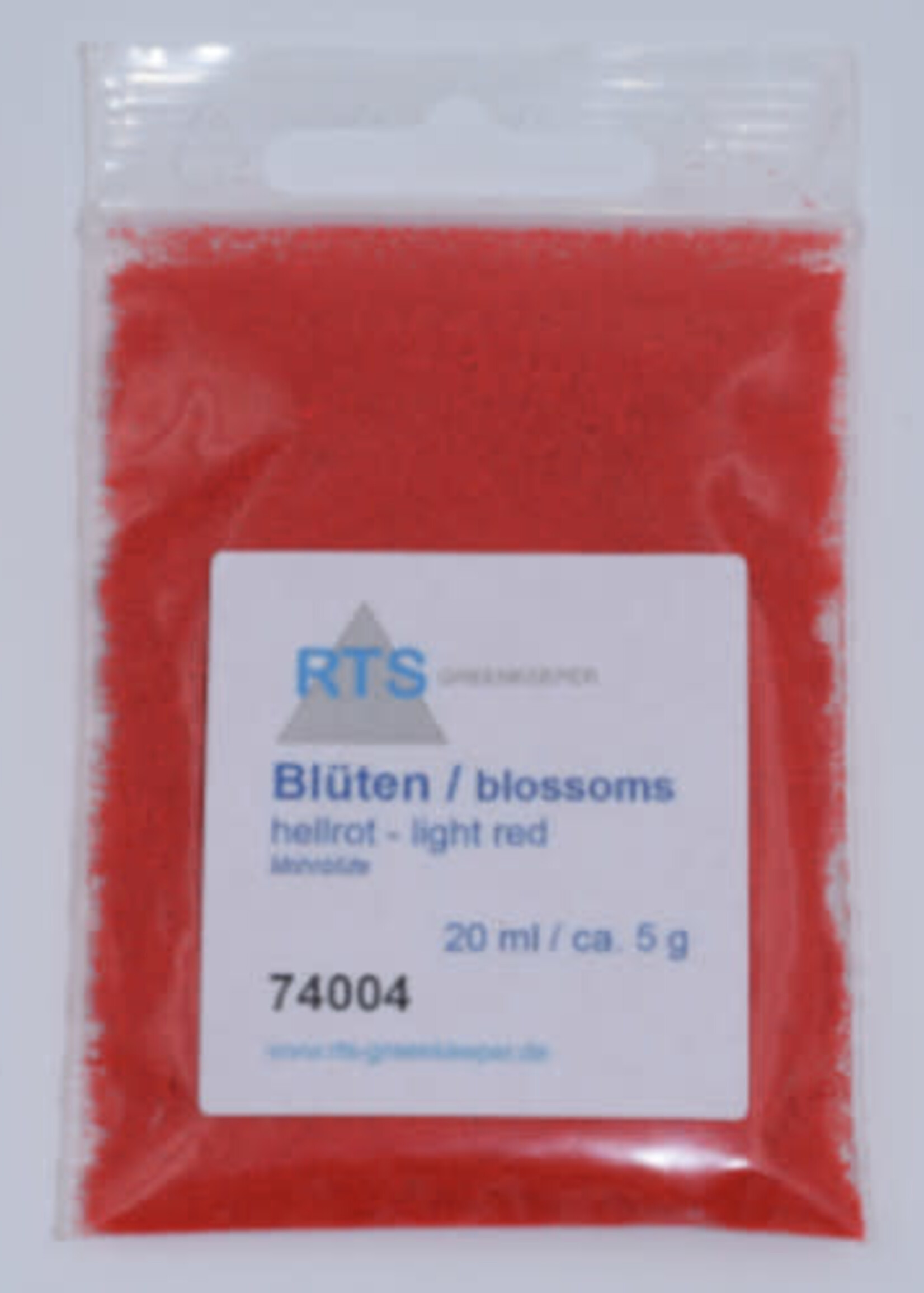 RTS Greenkeeper RTS 74004  Blüten hellrot - 20 ml = ca. 5 g