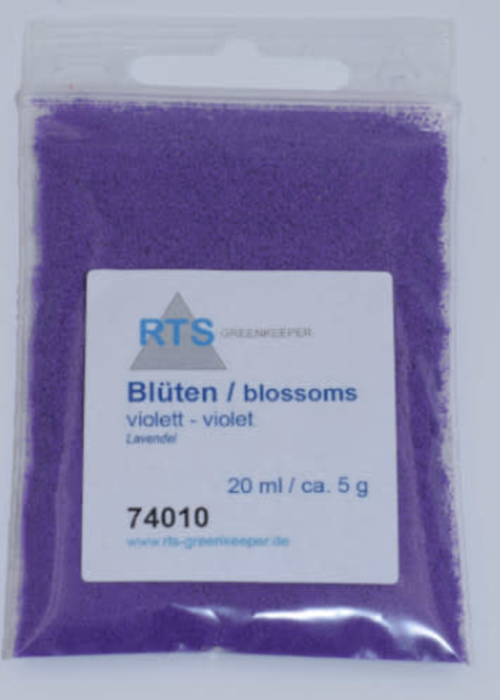 RTS Greenkeeper RTS 74010  Blüten violett - 20 ml = ca. 5 g