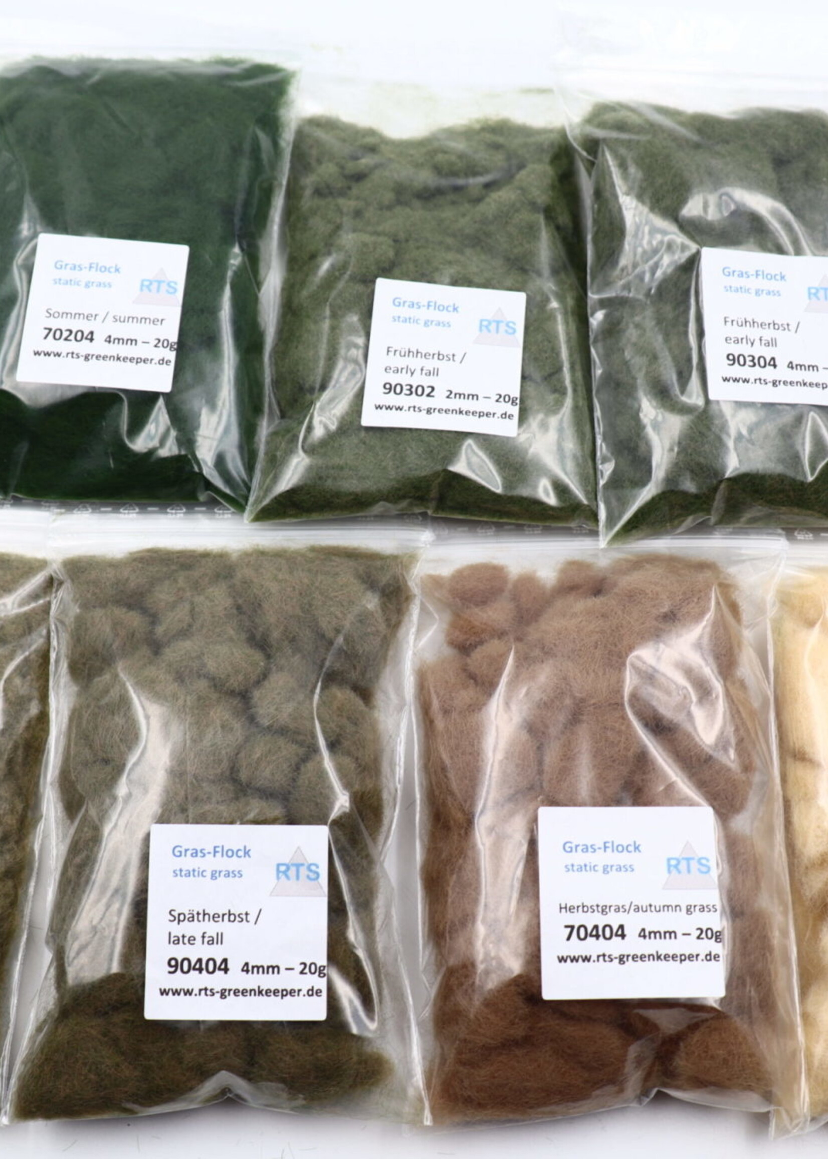 RTS Greenkeeper RTS 91032  Gras-Flock-Set Herbst 2-4 mm 180 g (9x20g)