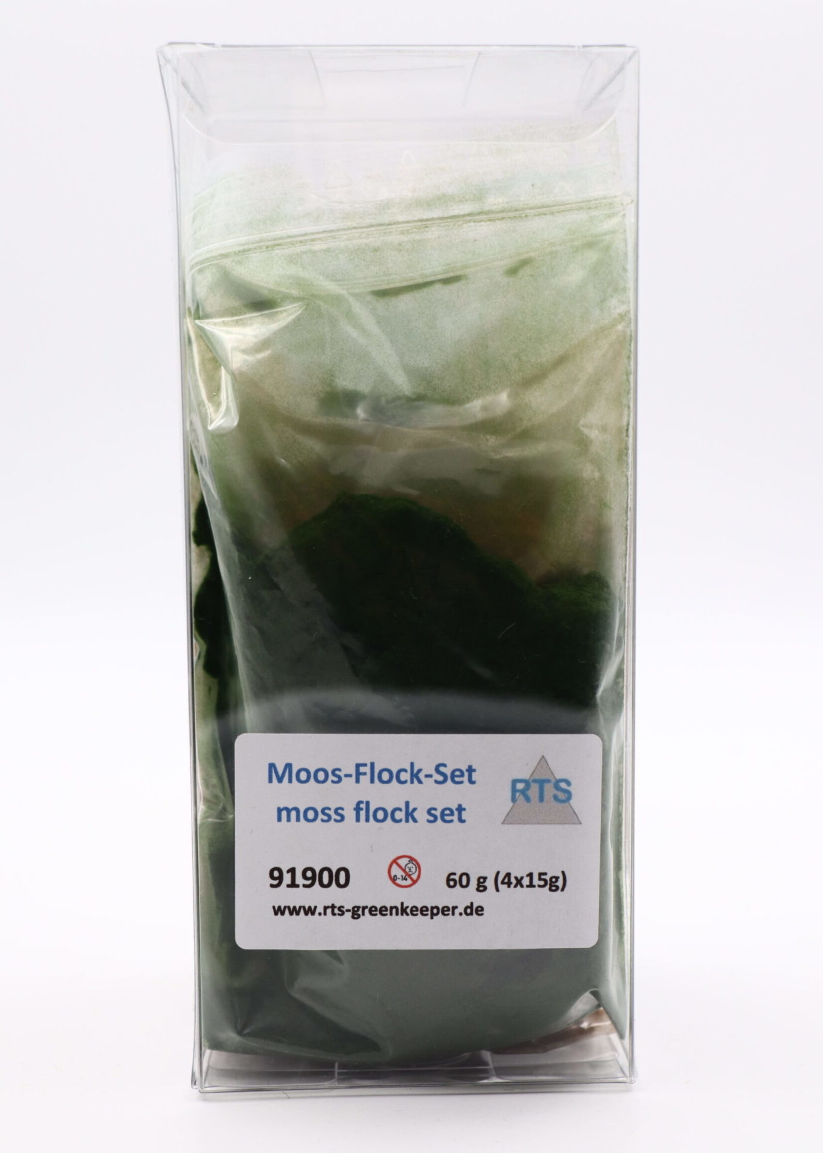 RTS Greenkeeper RTS 91900  Moos-Flock-Set (4x15g) 60g