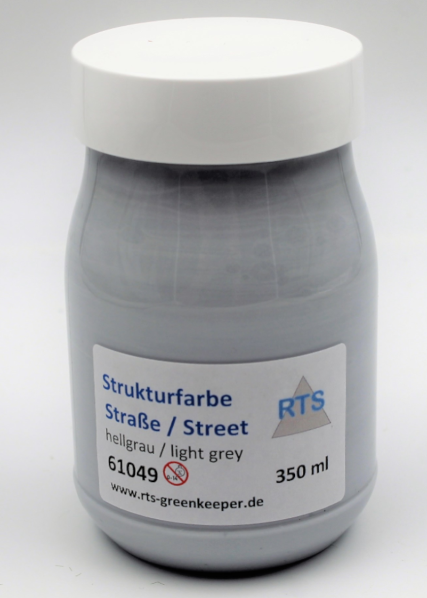 RTS Greenkeeper RTS 61049  Strassenbau-Strukturfarbe hellgrau - 250 ml