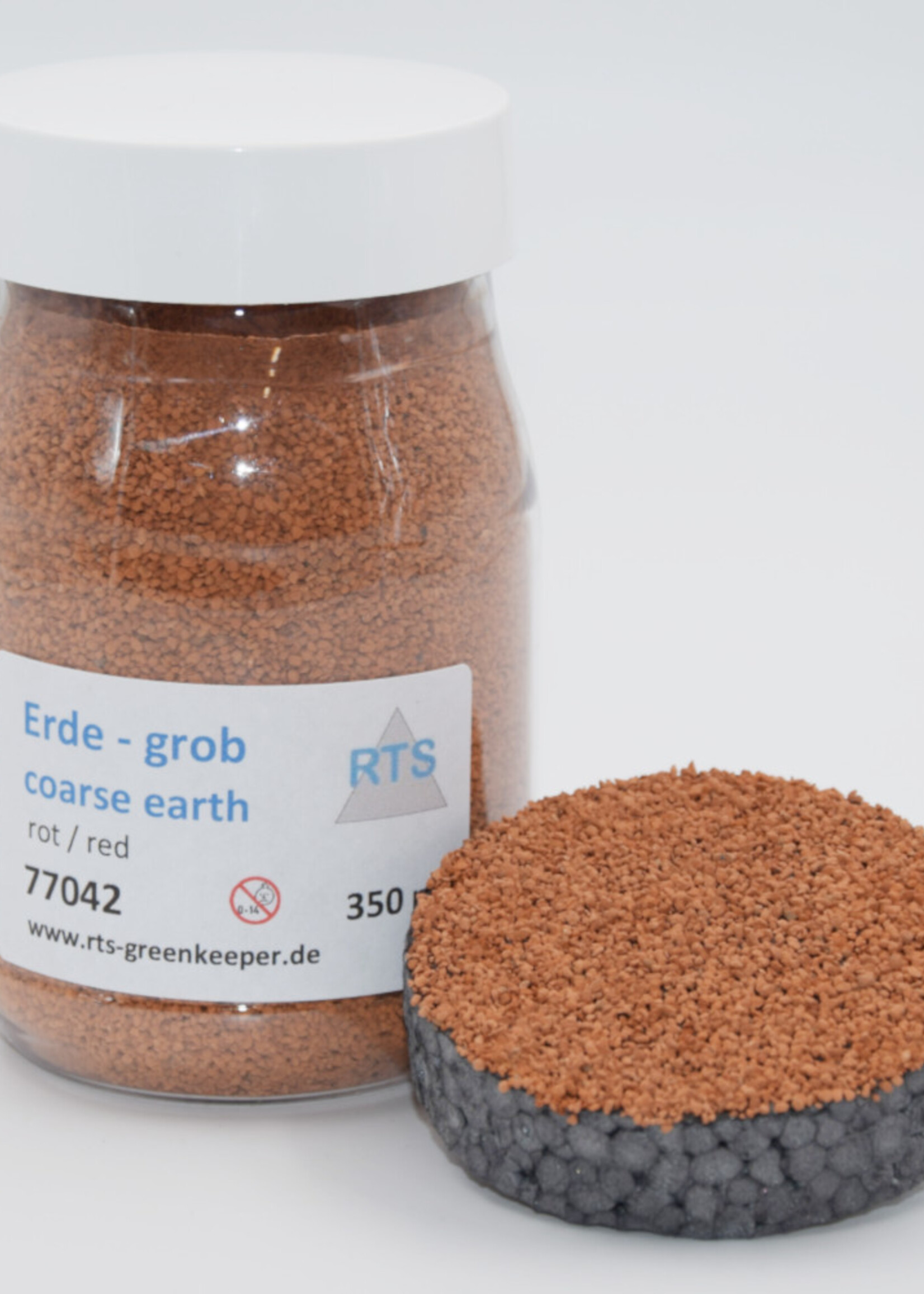 RTS Greenkeeper RTS 77042  Erde grob zur Bodengestaltung rot - 350 ml