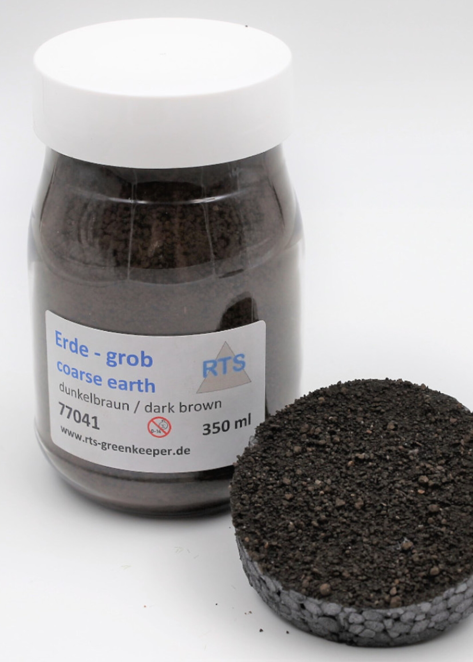 RTS Greenkeeper RTS 77041  Erde grob zur Bodengestaltung dunkelbraun - 350 ml