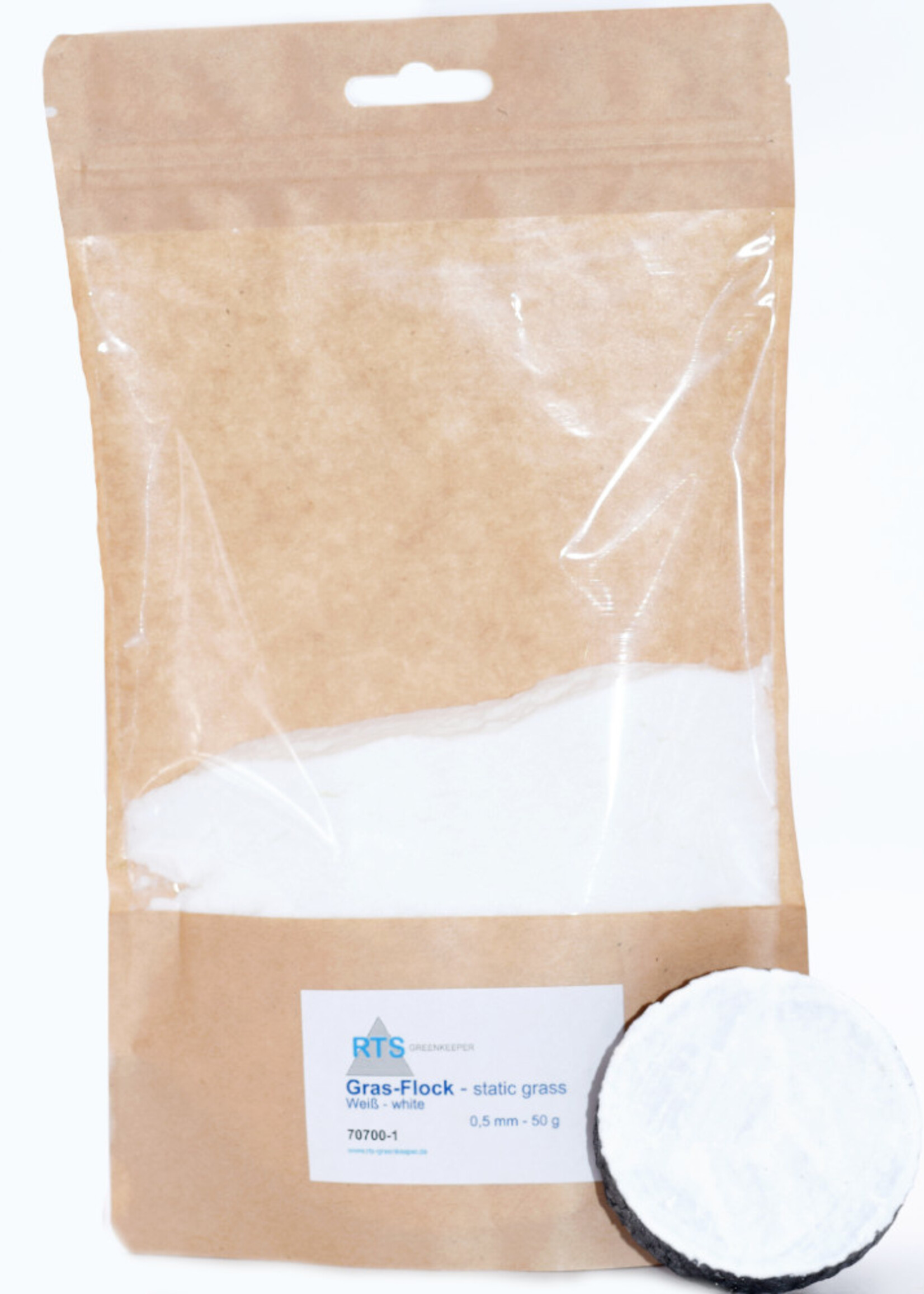 RTS Greenkeeper RTS 70700-1  Schnee-Flock reinweiß 0,5 mm - 50 g Beutel