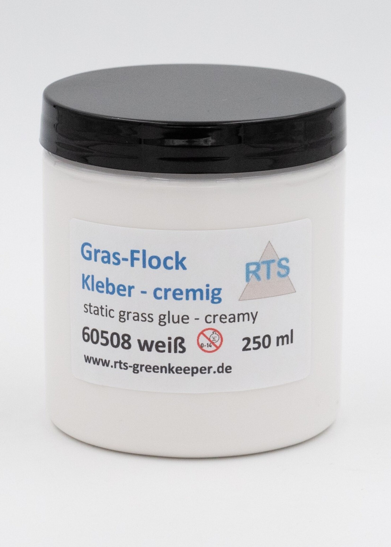 RTS Greenkeeper RTS 60508  Gras-Flock Kleber cremig 250 ml weiß