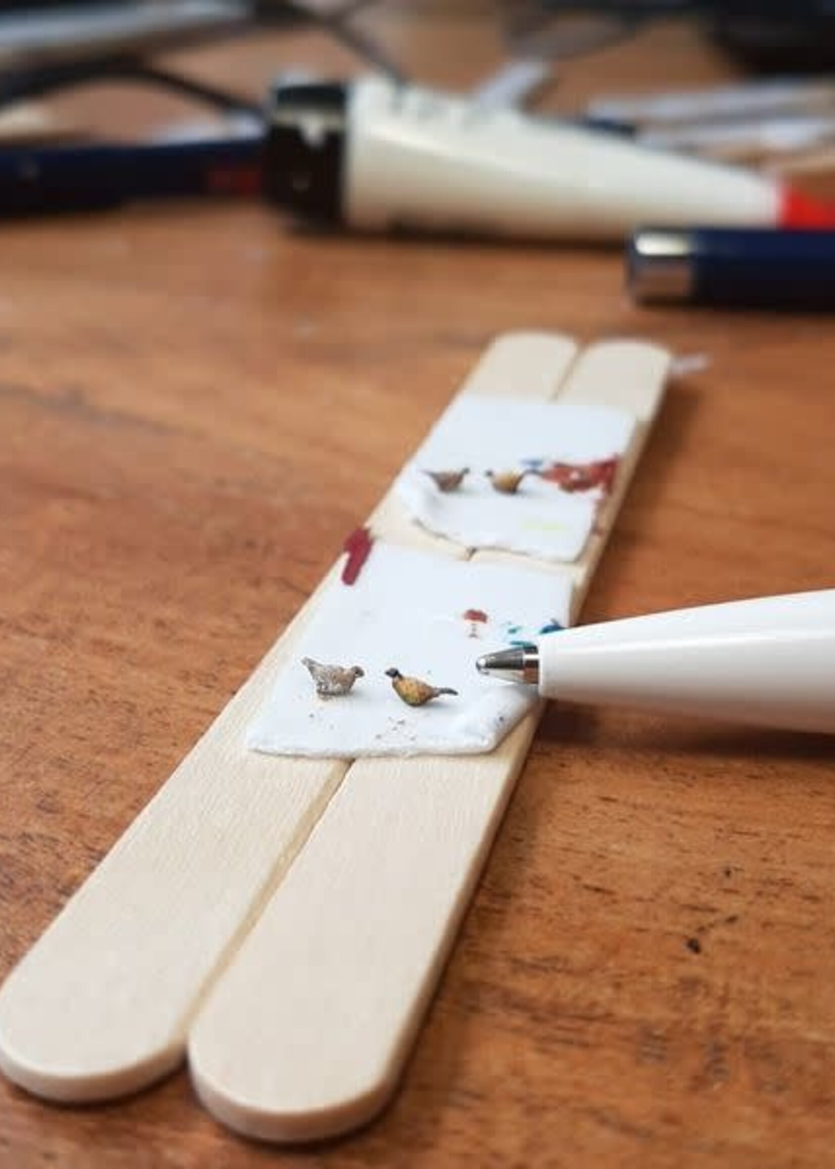 Van Petegem Scenery Van Petegem Scenery NM02 Fazanten 2 stuks (schaal N)