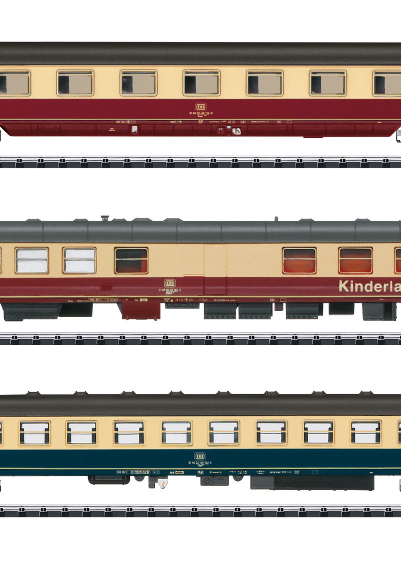 MINITRIX MINITRIX 18274 Schnellzugw.-Set 1 FD 1922 *23