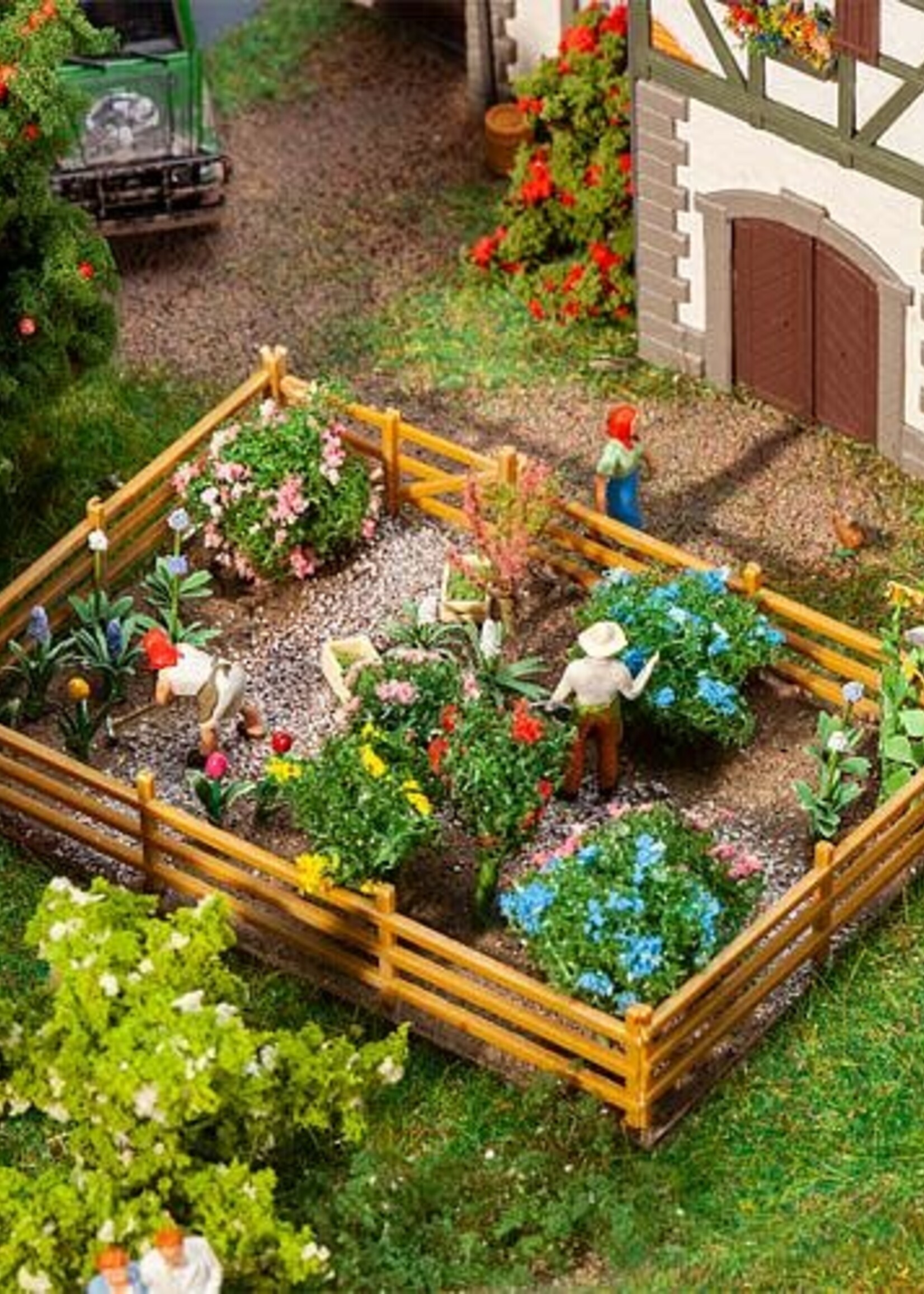 FALLER FALLER 181276 1/87 SIERTUIN MET BLOEMEN EN STRUIKEN