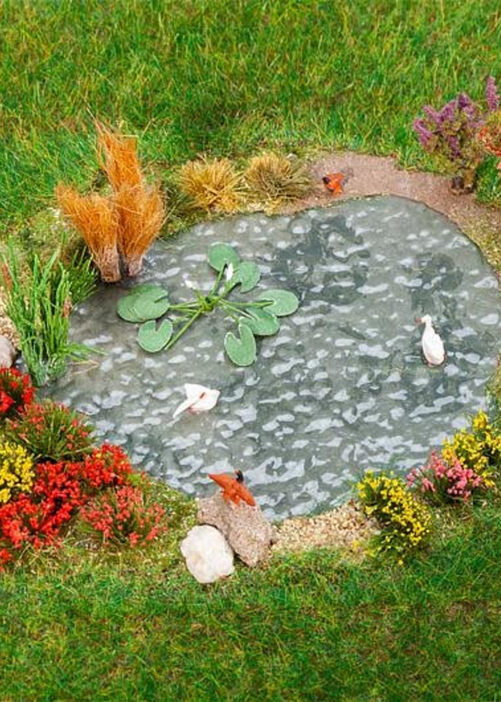 FALLER FALLER 181278 1/87 SIERTUIN MET VIJVER