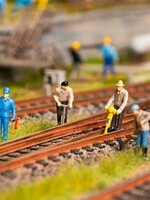 FALLER FALLER 180238 1/87 FIGUREN-SET MET SOUND SPOORWEGWERKER TREMOLO
