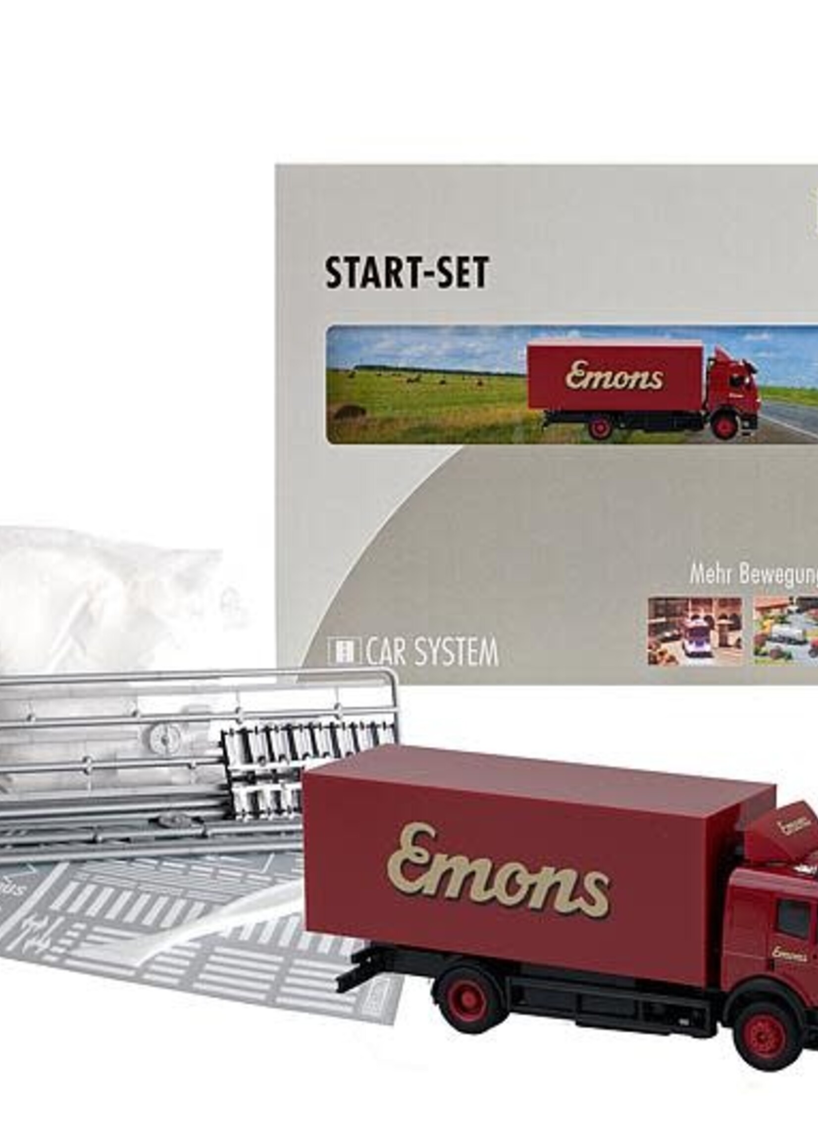 FALLER FALLER 161487 1/87 CAR SYST. STARTSET VRACHTW. MB SK EMONS