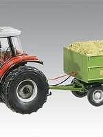 FALLER FALLER 161536 1/87 MF TRACTOR MET AANHANGER (WIKING)