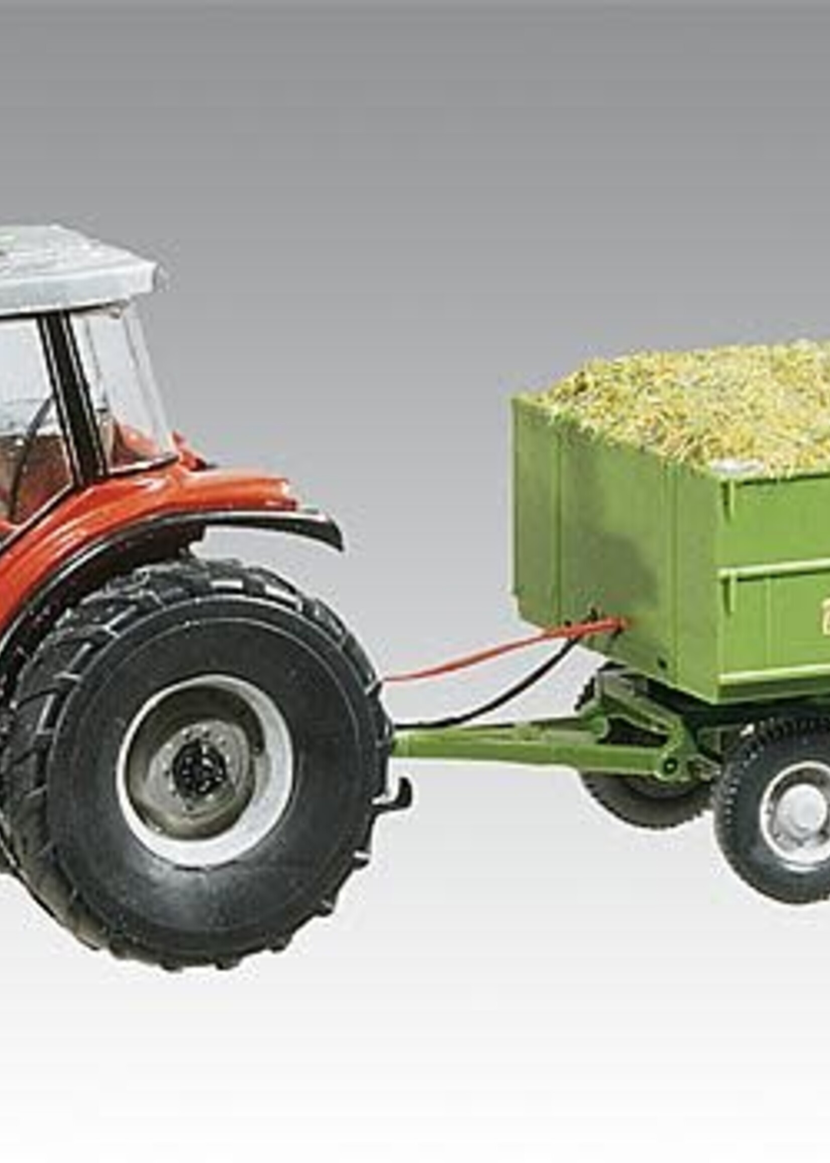 FALLER FALLER 161536 1/87 MF TRACTOR MET AANHANGER (WIKING)