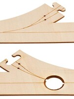 FALLER FALLER 161940 1/87 LASER-STREET SPLITSING EN INVOEGING 45°